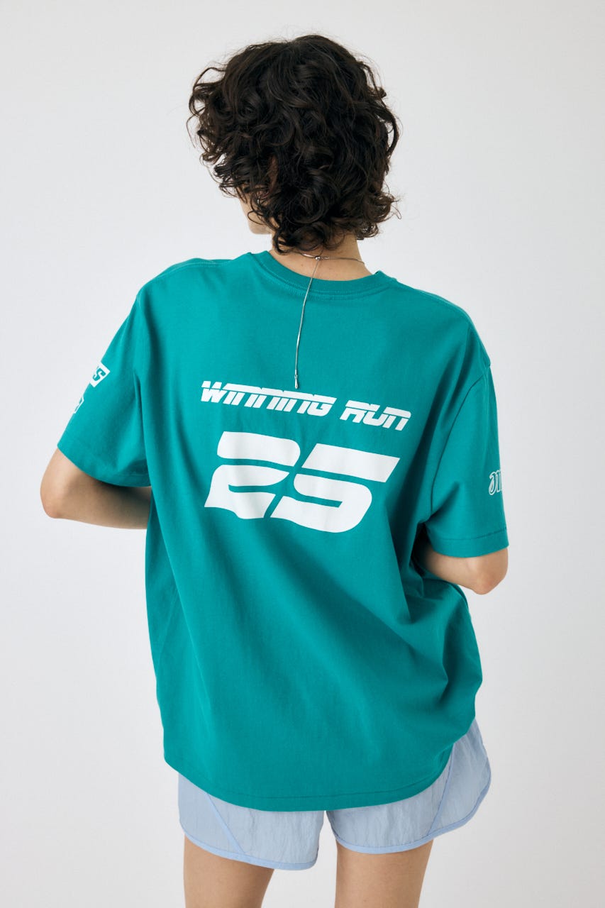 HONDA RACING BIG TEE GRN FREE