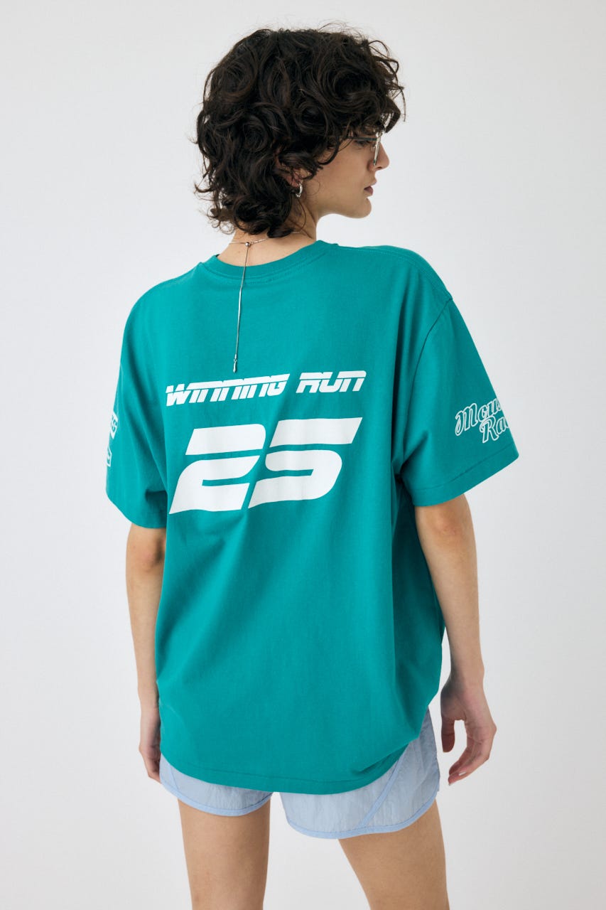 HONDA RACING BIG TEE GRN FREE