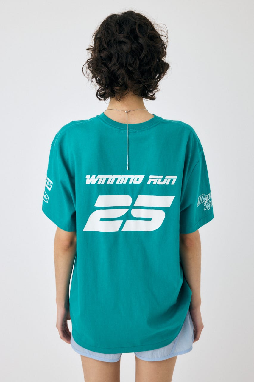 HONDA RACING BIG TEE GRN FREE