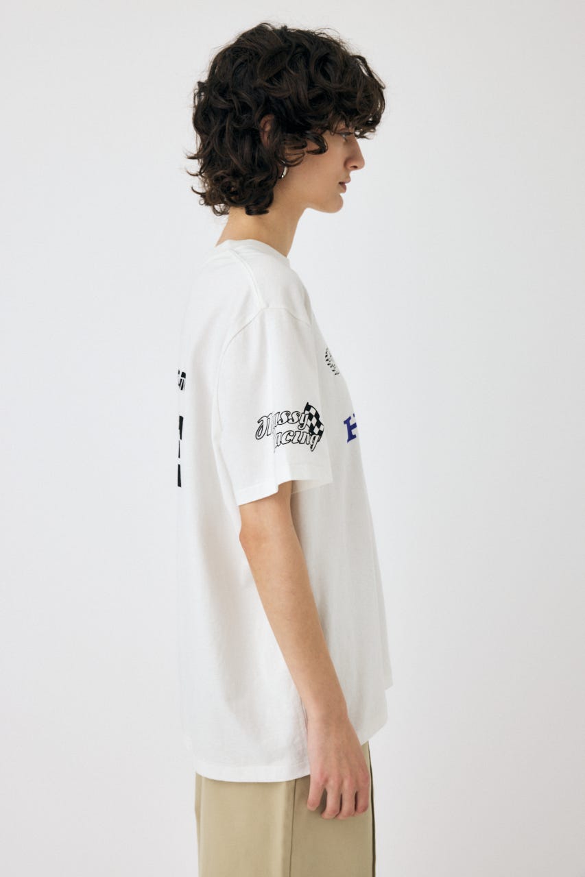 HONDA RACING BIG TEE WHT FREE