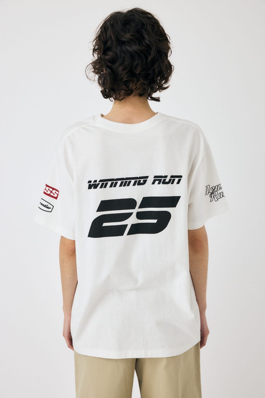 HONDA RACING BIG TEE WHT FREE