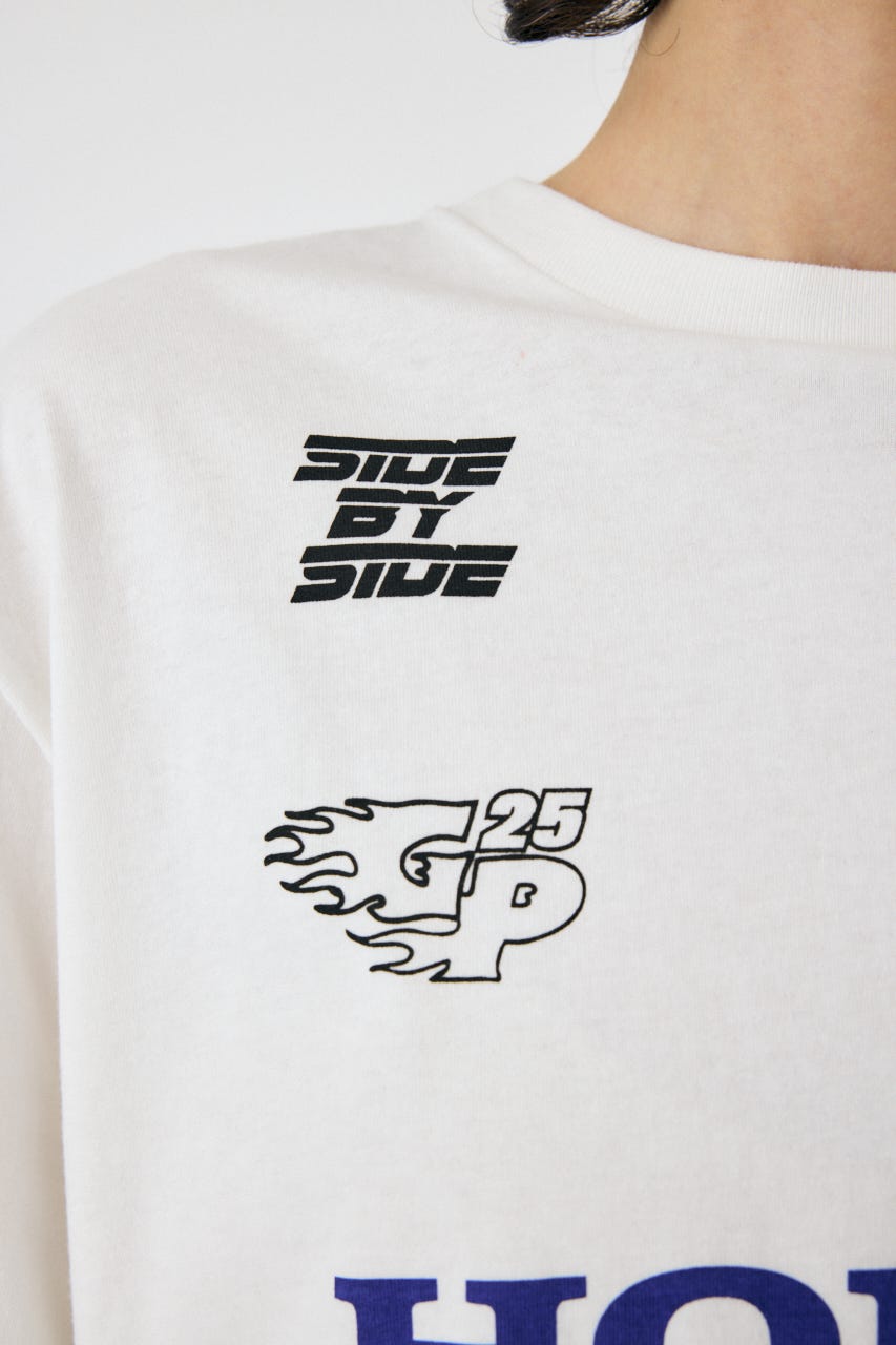 HONDA RACING BIG TEE WHT FREE
