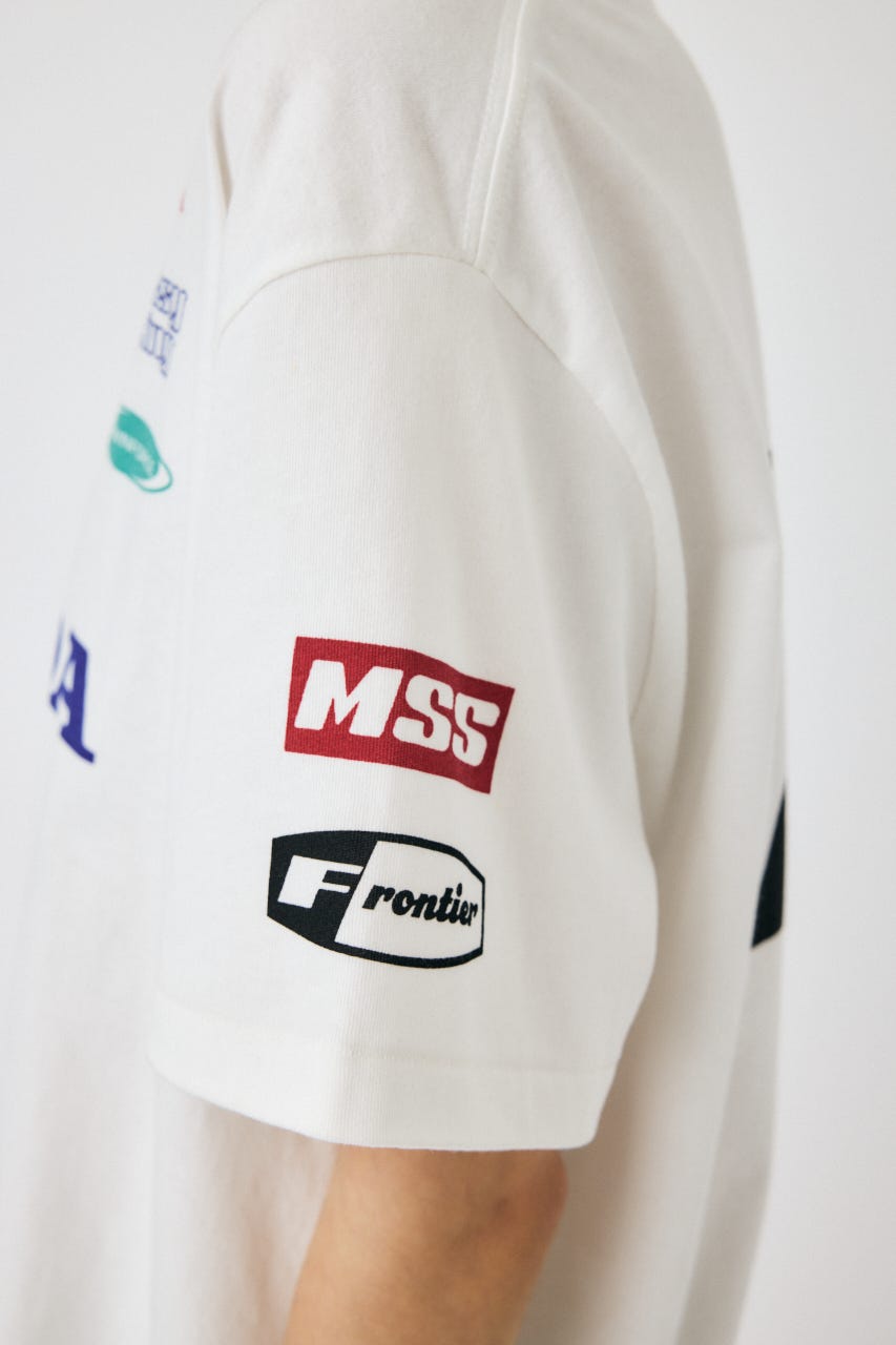 HONDA RACING BIG TEE WHT FREE