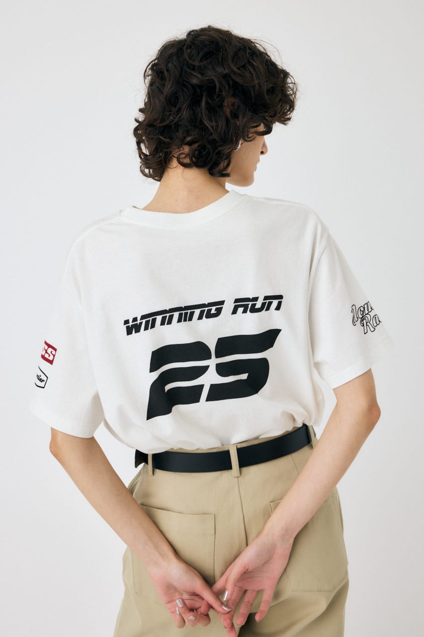 HONDA RACING BIG TEE WHT FREE