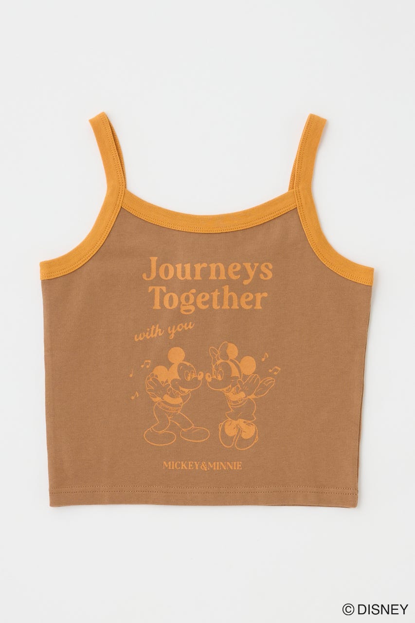 MD JOURNEYS COLOR TRIM キャミ L/BRN FREE