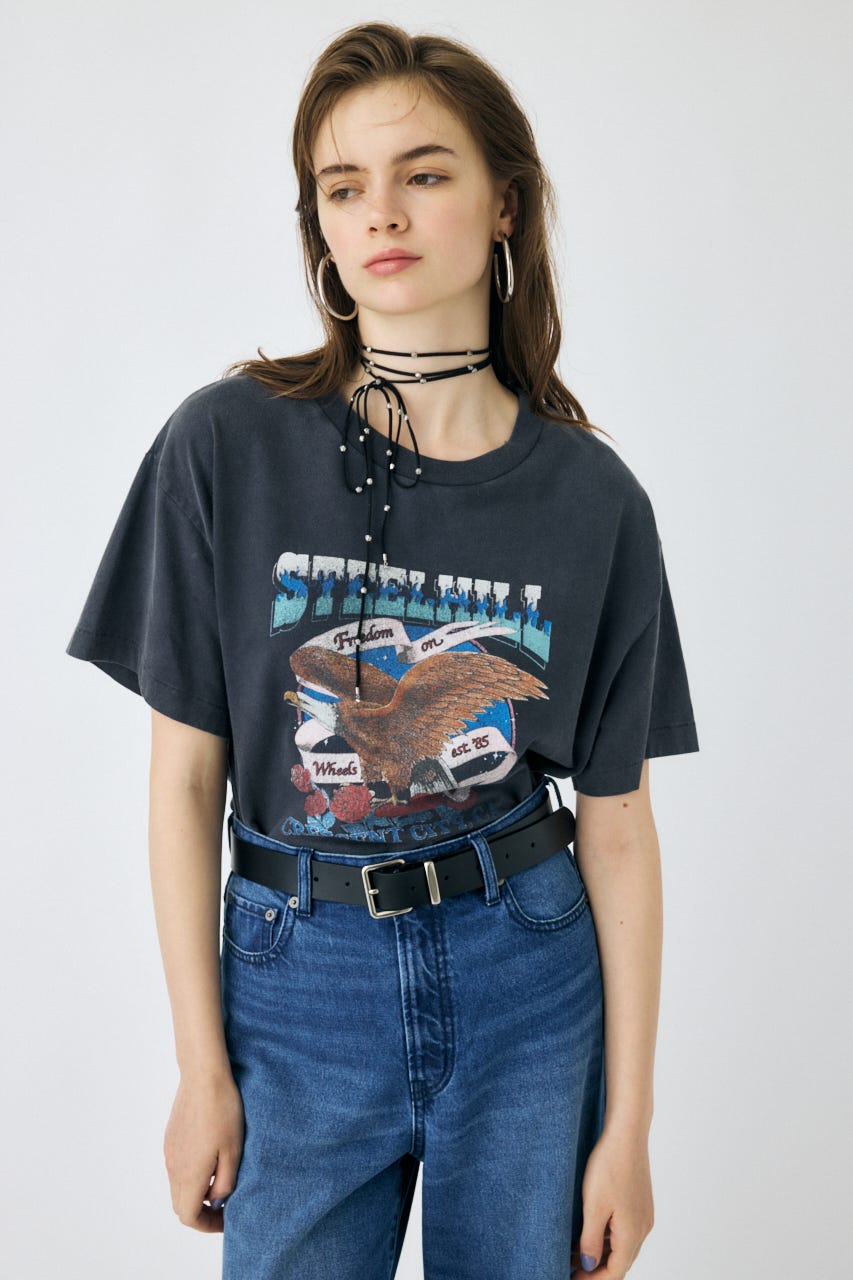 MOUSSY | CA MOTORSHOP Tシャツ (Tシャツ・カットソー(半袖