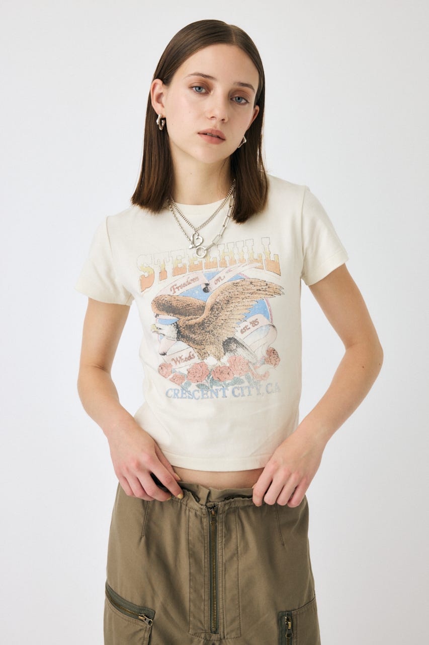 moussy 半袖　tシャツ MOUSSY | CA MOTORSHOP Tシャツ (Tシャツ・カットソー(半袖
