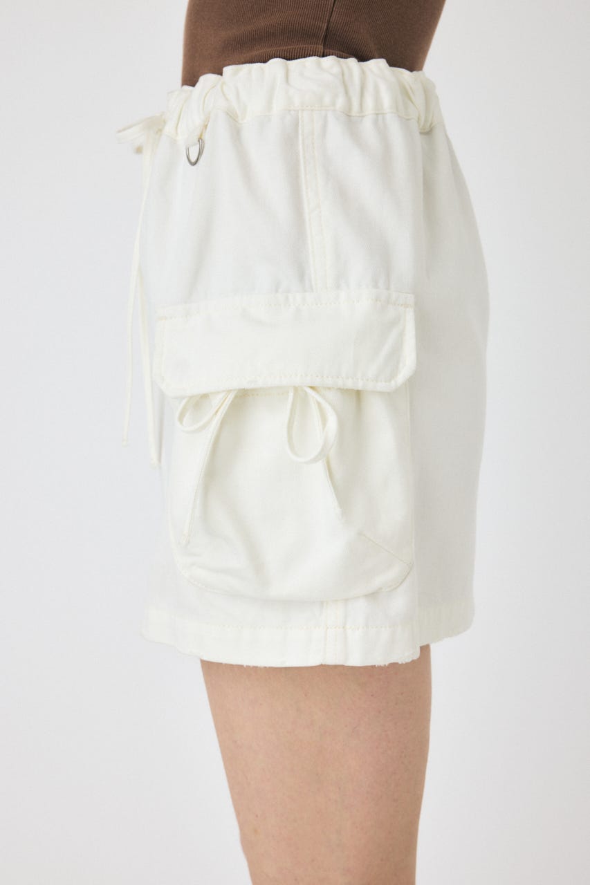UTILITY DENIM スカート WHT 1