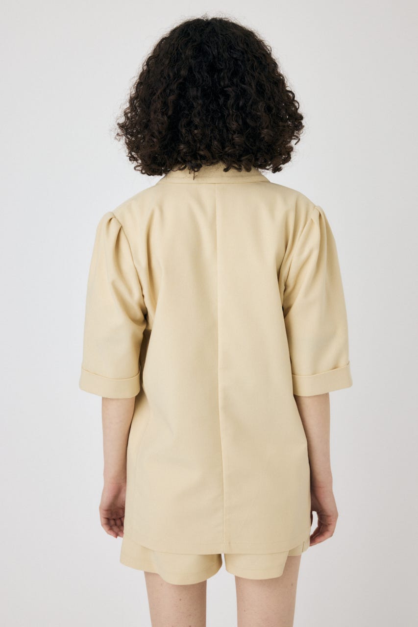 SHORT SLEEVE テーラードジャケット IVOY FREE