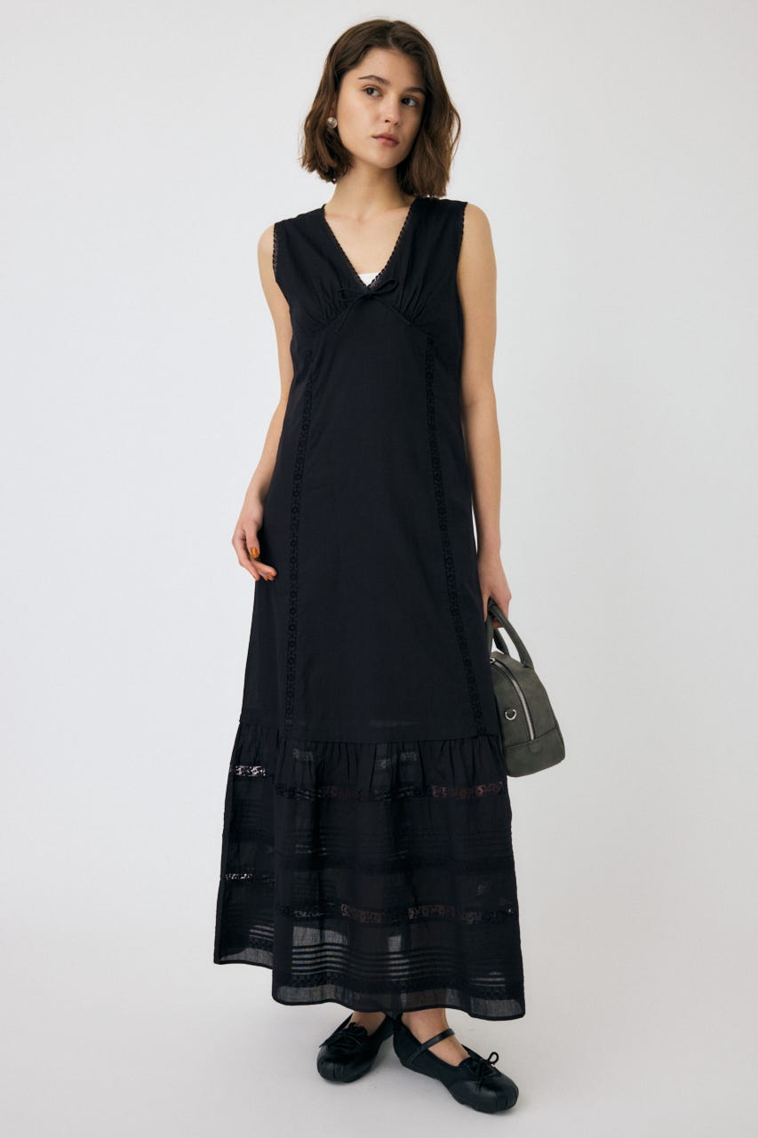 MOUSSY | LACE LONG ドレス (ワンピース(ロング） ) |SHEL'TTER