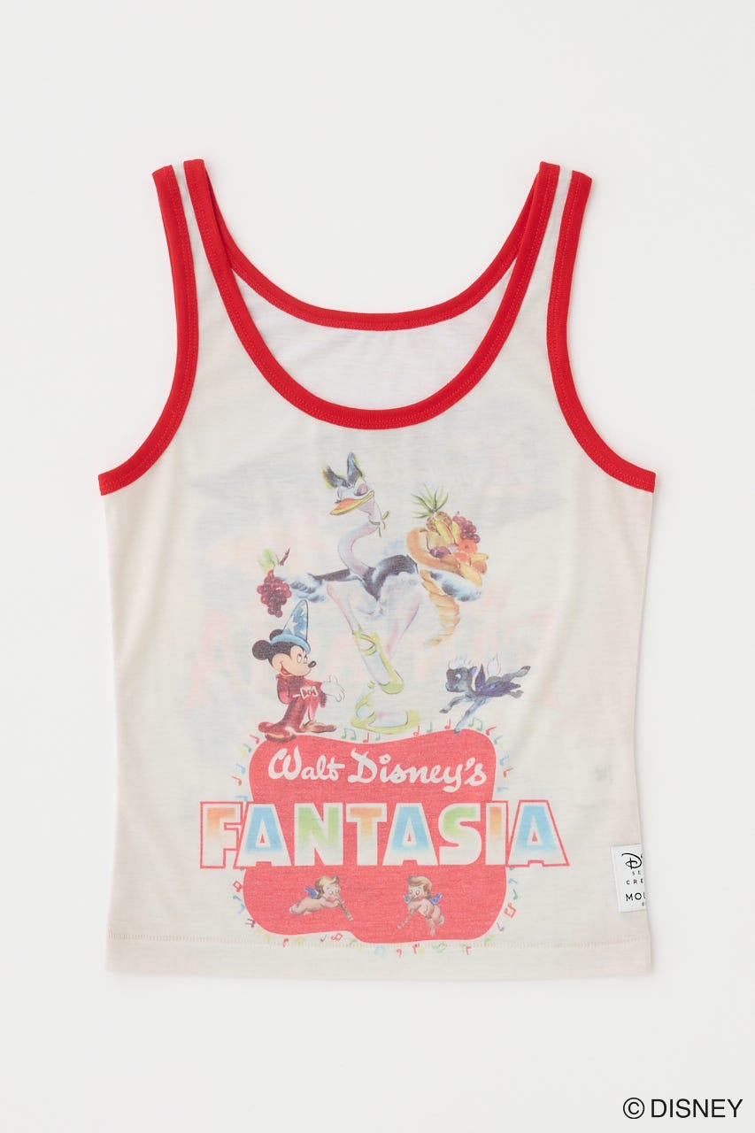MD MIX POSTER タンクトップ / FANTASIA WHT FREE