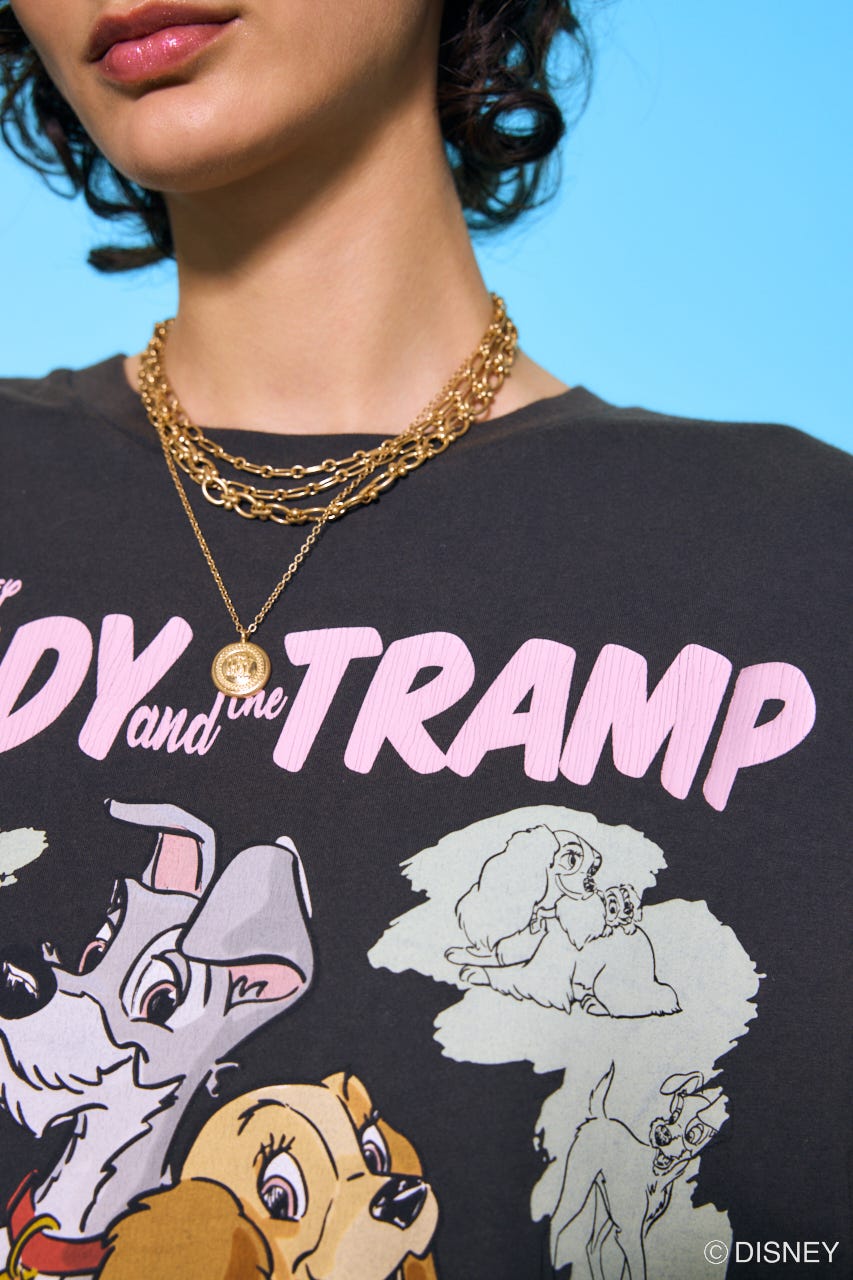 tシャツ MD OT COVER Tシャツ / LADY レディース Disney SERIES CREATED by MOUSSY | MD OT COVER Tシャツ / LADY