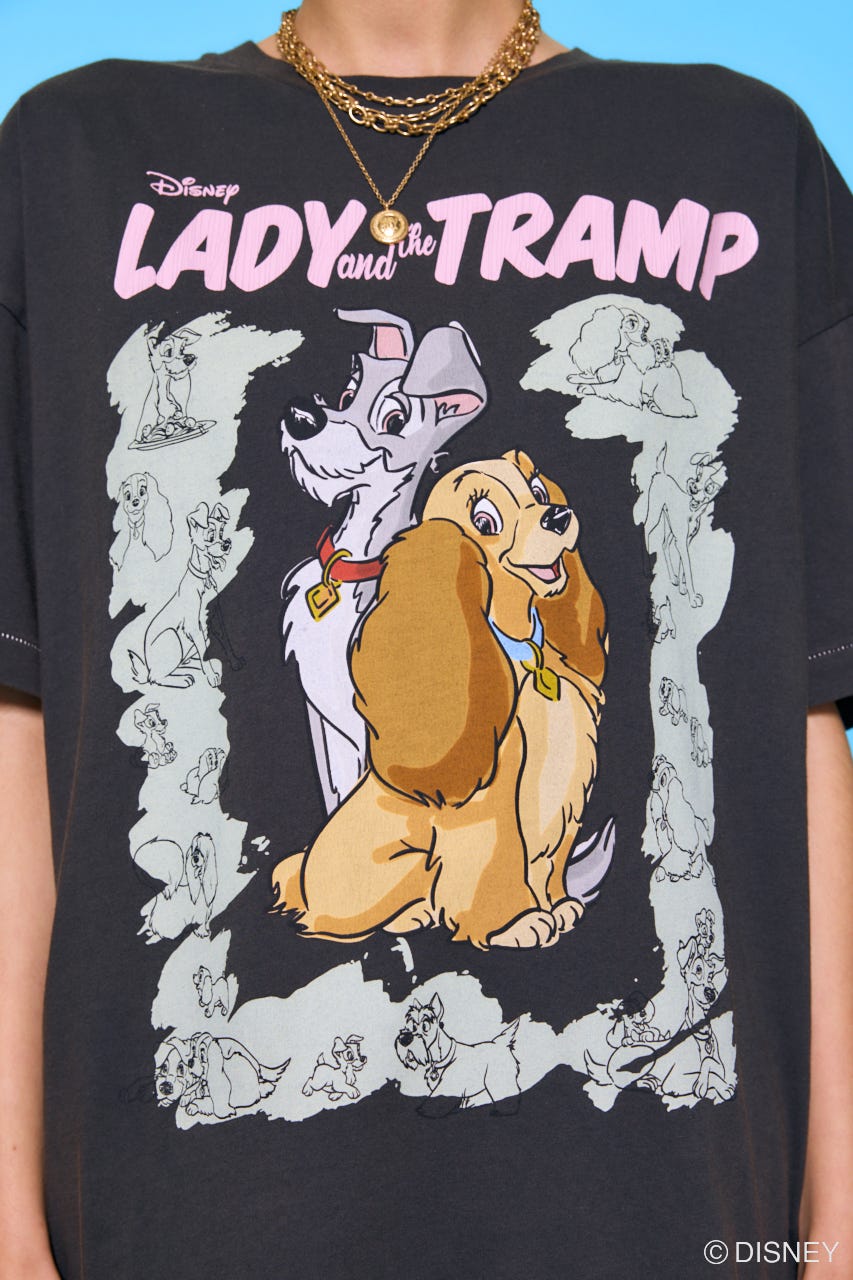 【貴重】moussyとdisneyコラボTシャツ Disney SERIES CREATED by MOUSSY | MD OT COVER Tシャツ / LADY