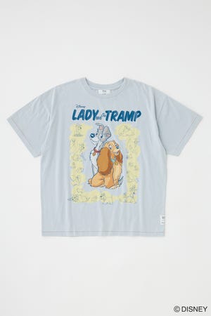 Disney SERIES CREATED by MOUSSY | MD OT COVER Tシャツ / LADY