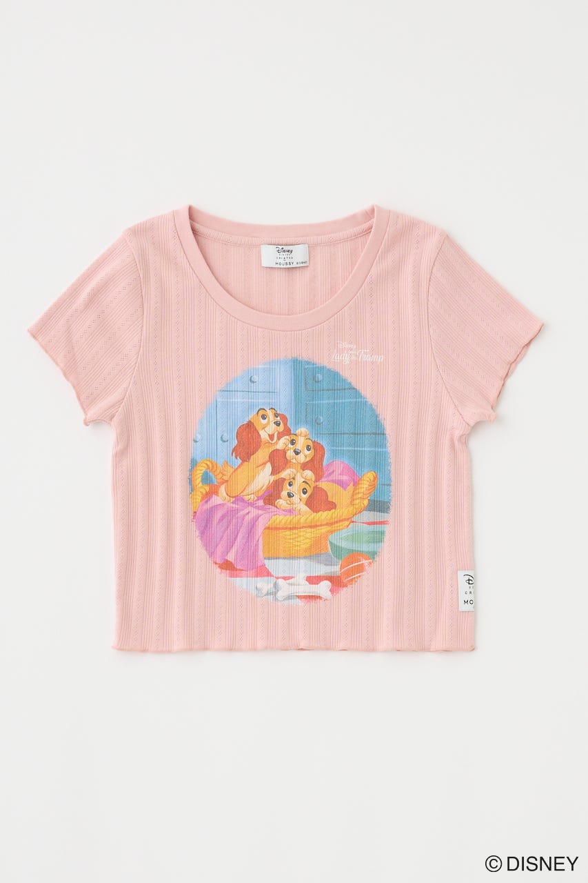 【moussy】Disney I You Lots 半袖Tシャツ Disney SERIES CREATED by MOUSSY | MD OT OVERSIZED VTG T