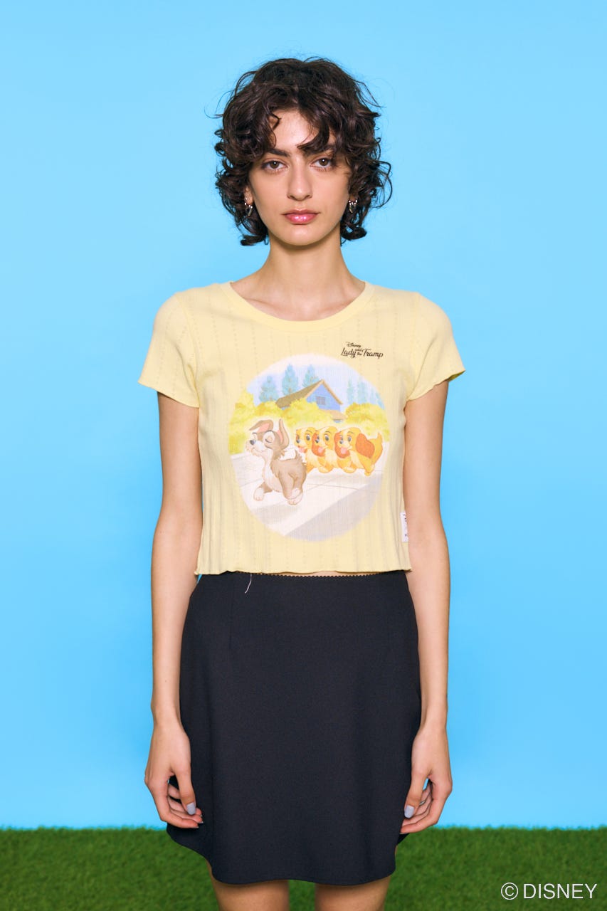 Disney SERIES CREATED by MOUSSY | MD OT TINY Tシャツ / LADY