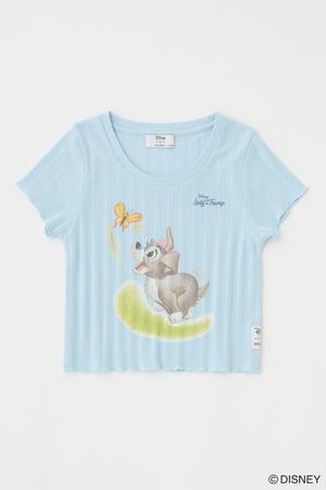 Disney SERIES CREATED by MOUSSY | MD OT TINY Tシャツ / LADY