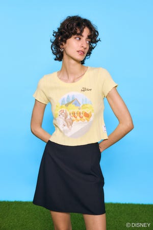MOUSSY マウジー ディズニーコラボ キャミソール Disney タグ付き Disney SERIES CREATED by MOUSSY | MD JOURNEYS COLOR TRIM