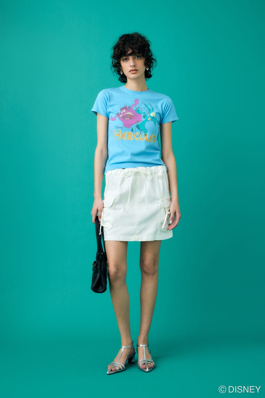 tシャツ MD TINY Tシャツ / HERCULES レディース Disney SERIES CREATED by MOUSSY | MD TINY Tシャツ / HERCULES