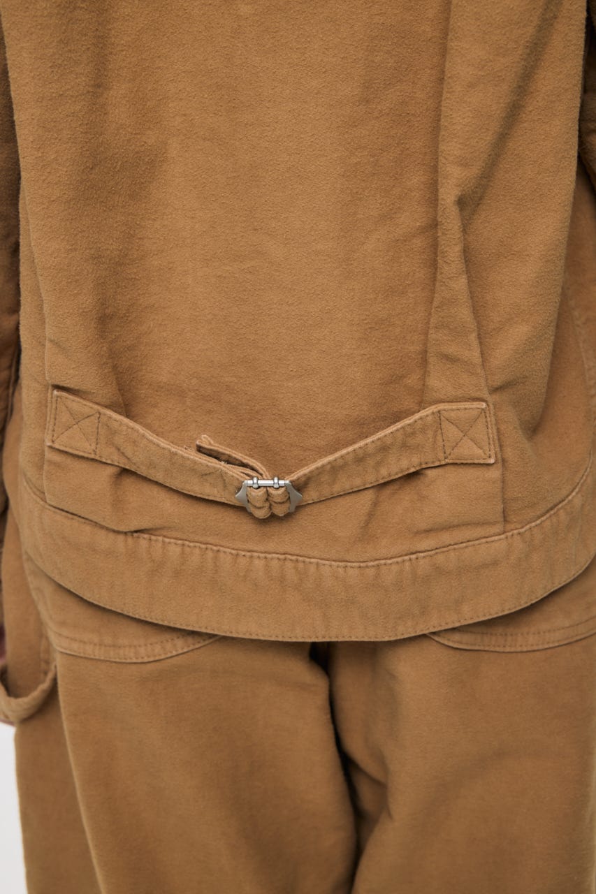 COTTON FLANNEL TRUCKER ジャケット CAM FREE