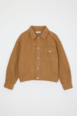 COTTON FLANNEL TRUCKER ジャケット