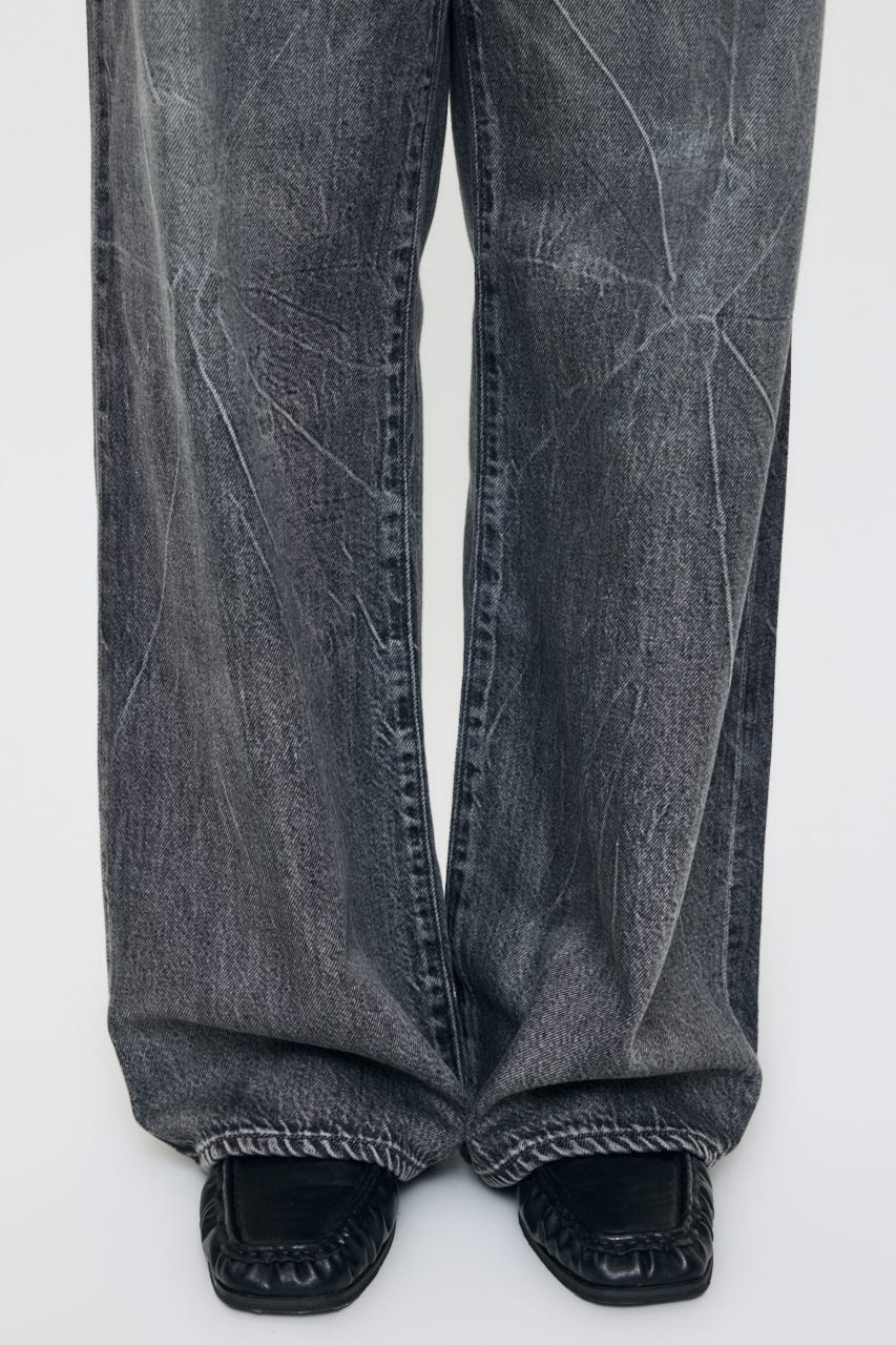 LOW SLUNG LOOSE フレア BLK 0