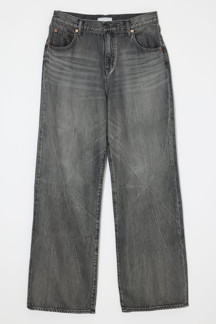 LOW SLUNG LOOSE フレア BLK 0
