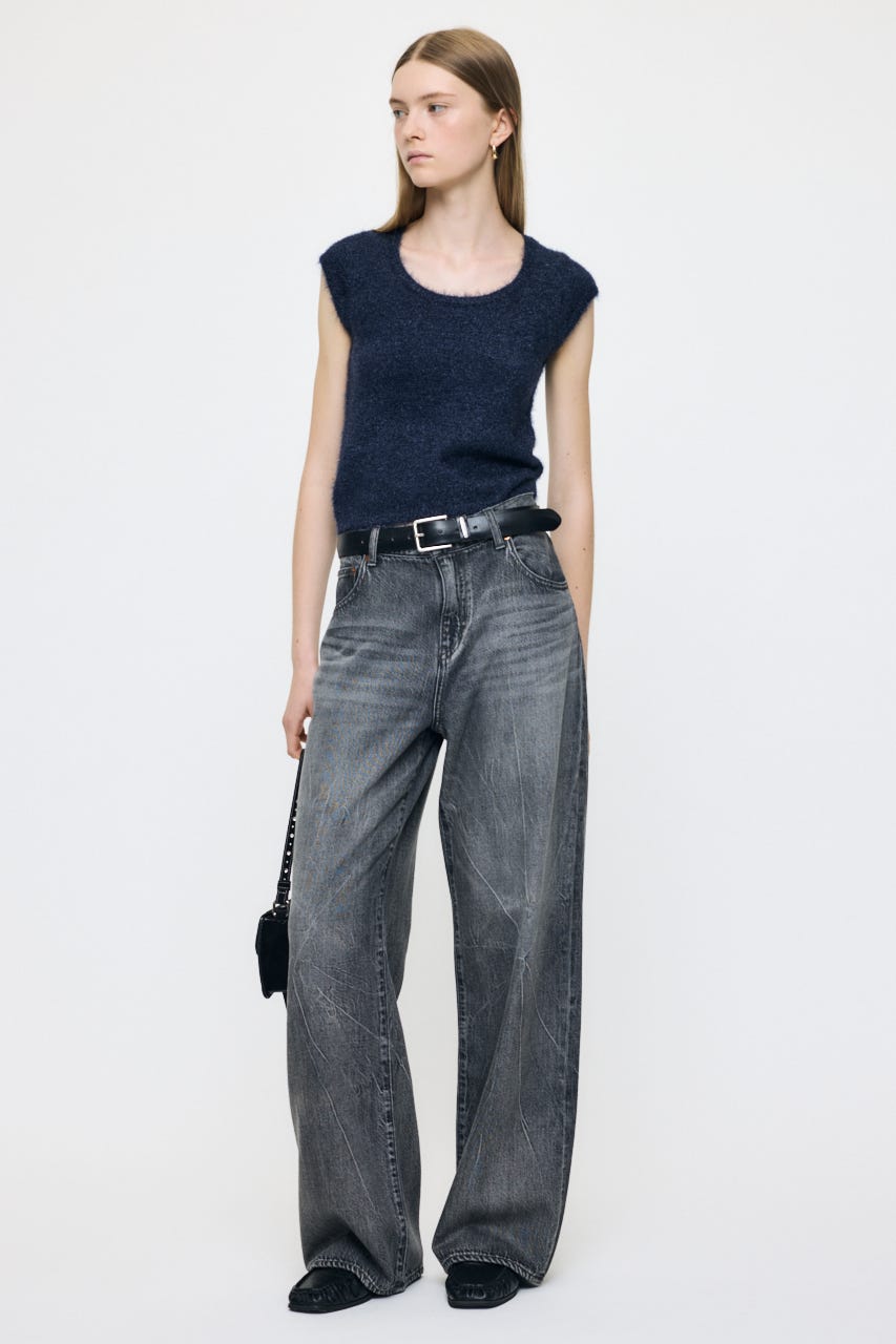 LOW SLUNG LOOSE フレア BLK 0