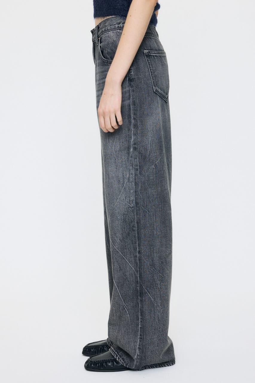 LOW SLUNG LOOSE フレア BLK 0