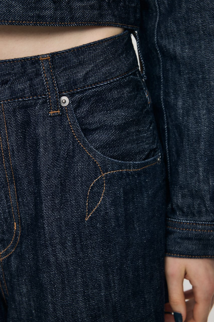 【AW予約アイテム】WESTERN WIDE バギー One Wash 1