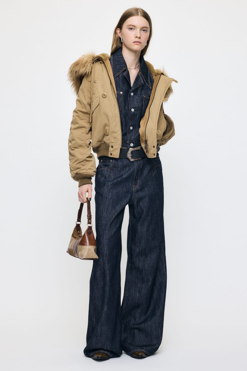 【AW予約アイテム】WESTERN WIDE バギー One Wash 1