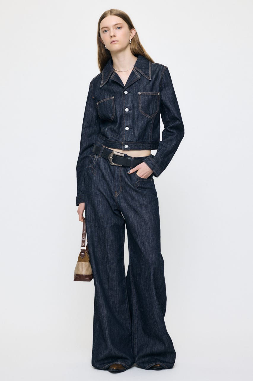 【AW予約アイテム】WESTERN WIDE バギー One Wash 1