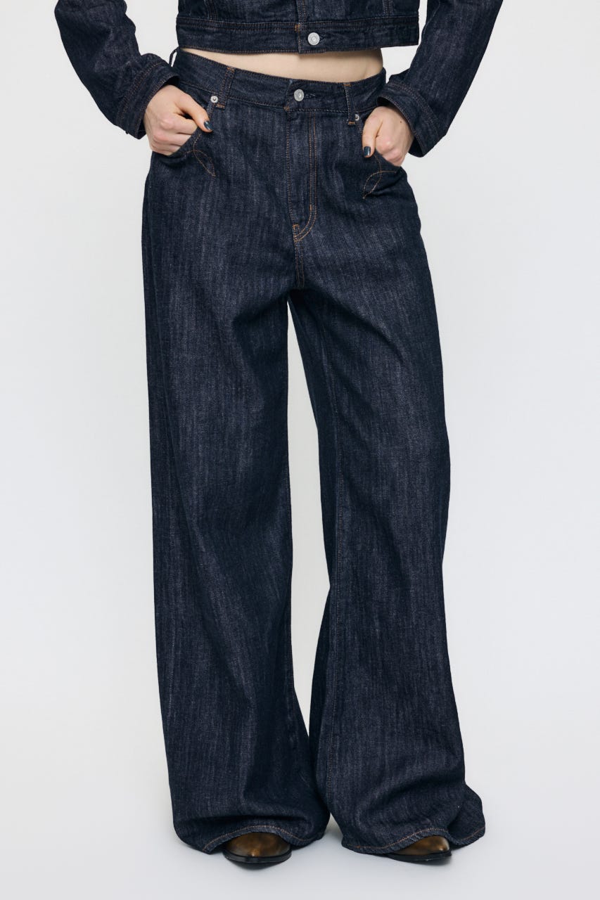 【AW予約アイテム】WESTERN WIDE バギー One Wash 1