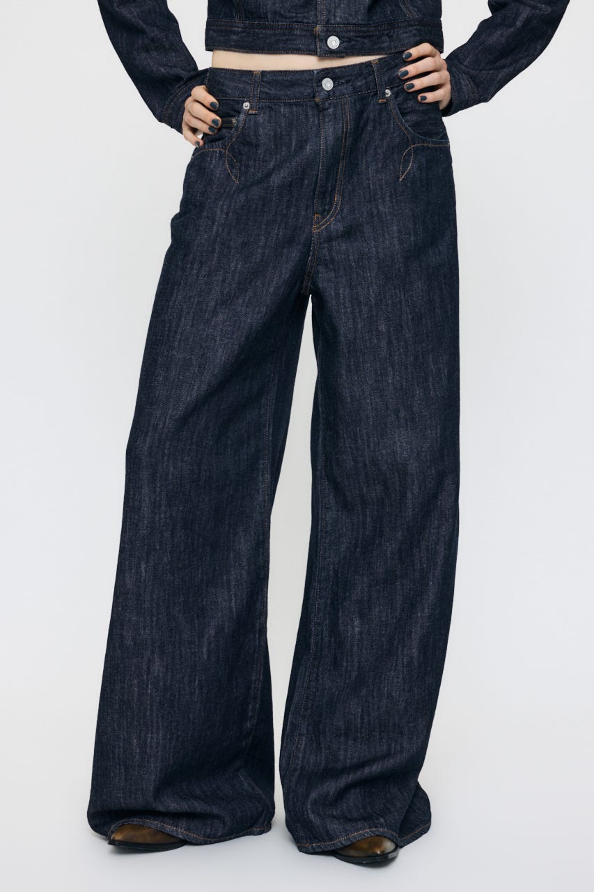 【AW予約アイテム】WESTERN WIDE バギー One Wash 1