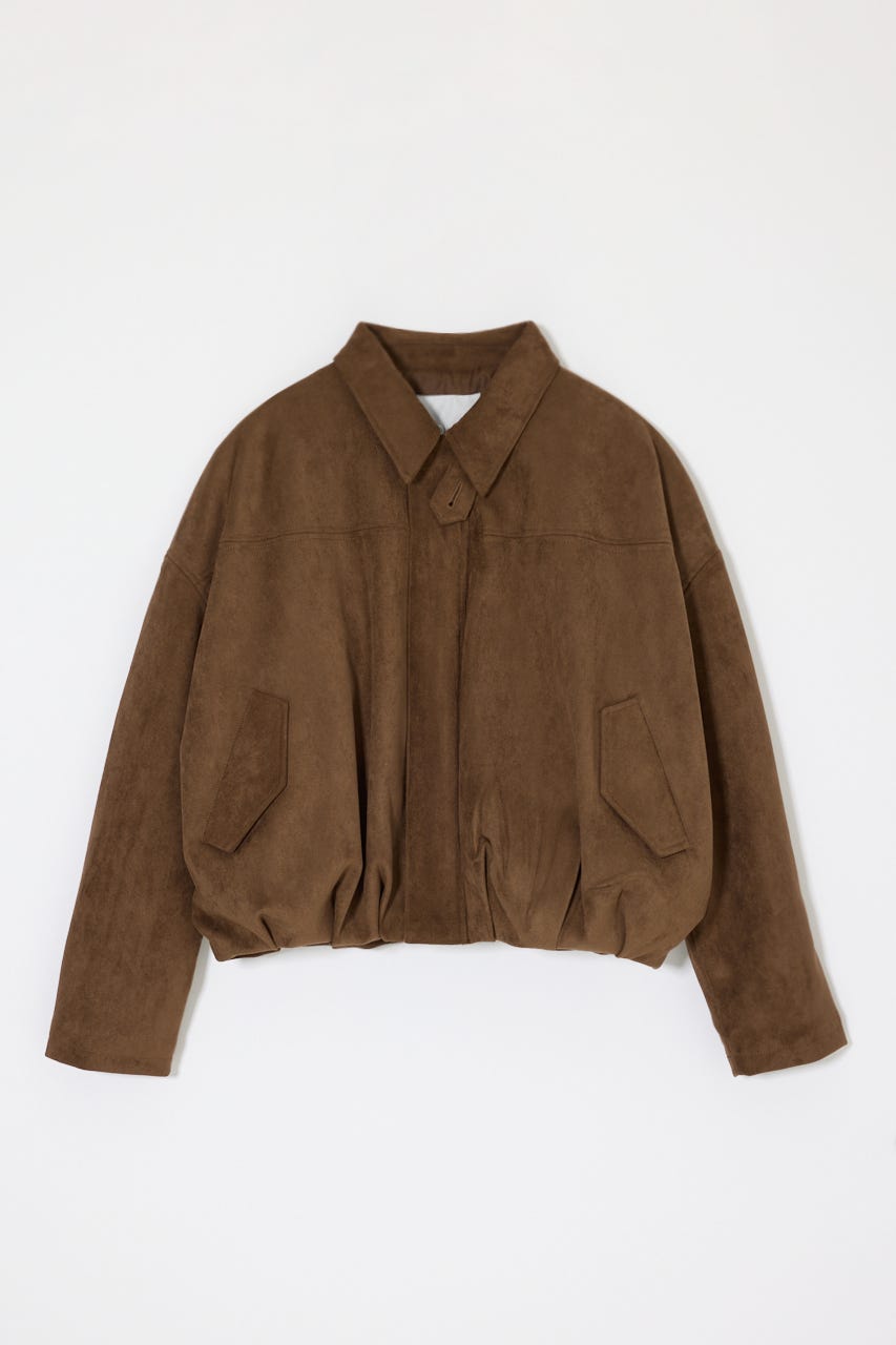 F/SUEDE PUFFER ブルゾン BRN FREE