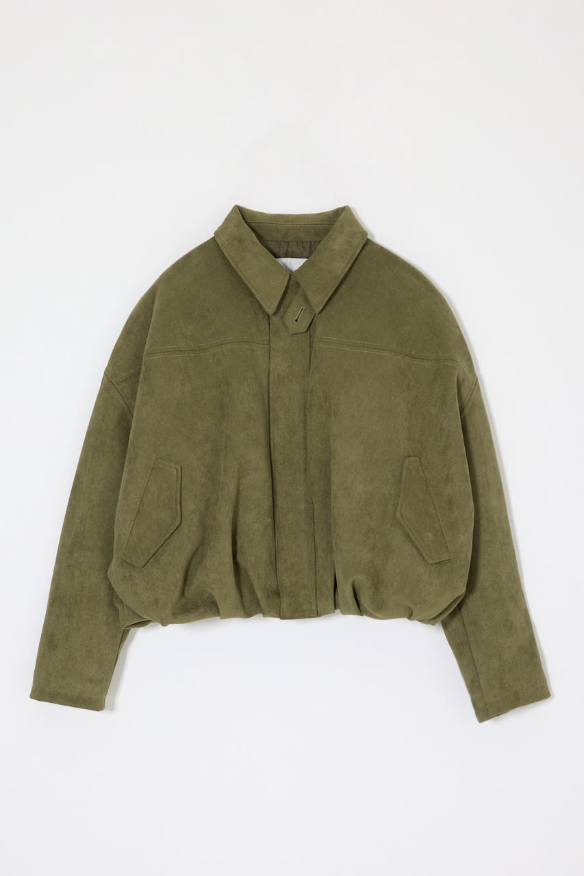 F/SUEDE PUFFER ブルゾン KHA FREE