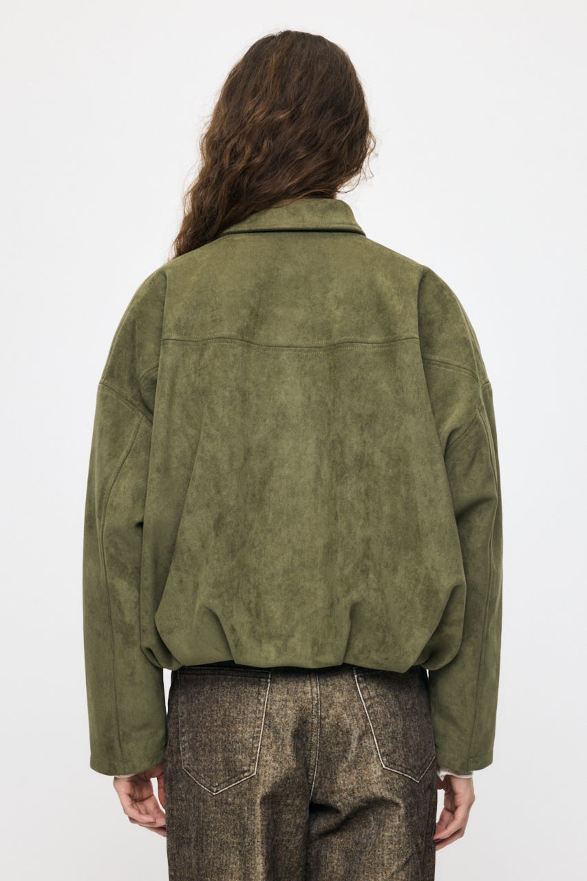 F/SUEDE PUFFER ブルゾン KHA FREE