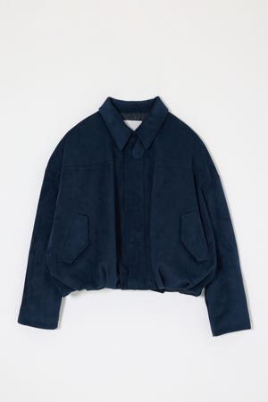 F/SUEDE PUFFER ブルゾン