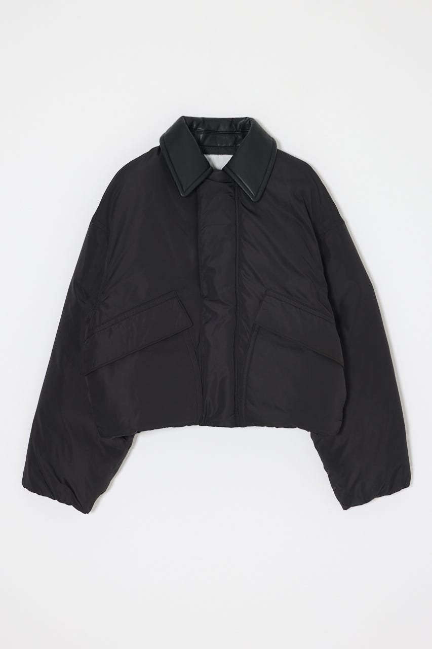 OVER MIDDLE  パファー BLK 2