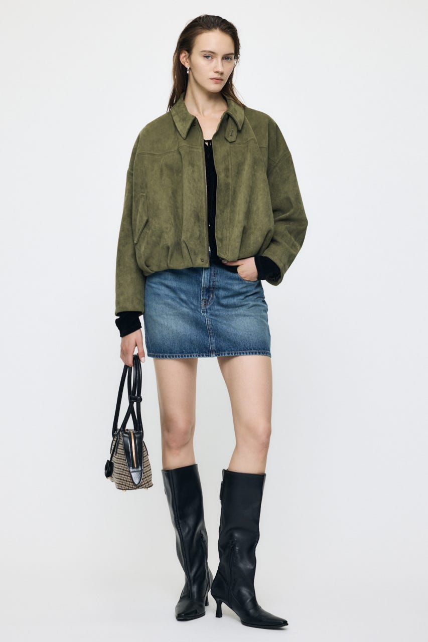 F/SUEDE ブルゾン KHA FREE