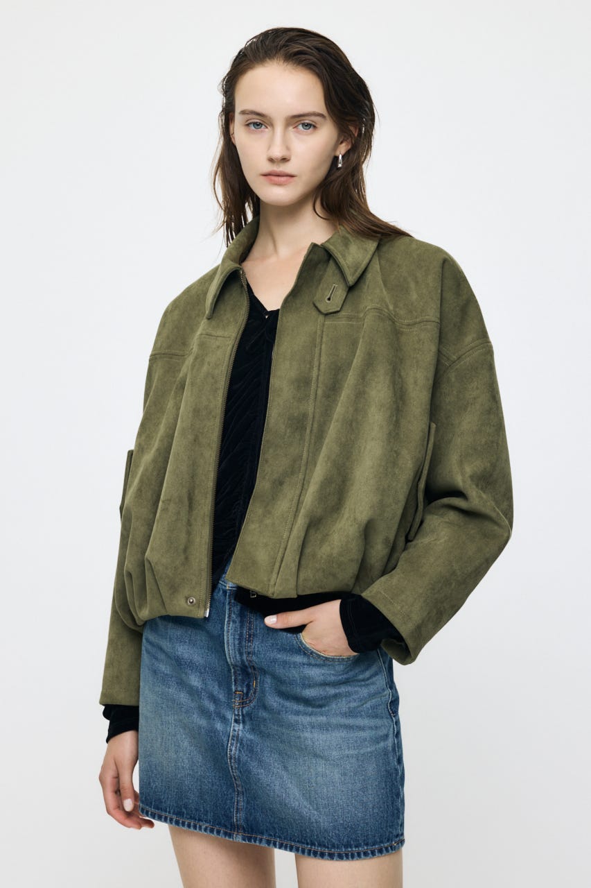 F/SUEDE ブルゾン KHA FREE