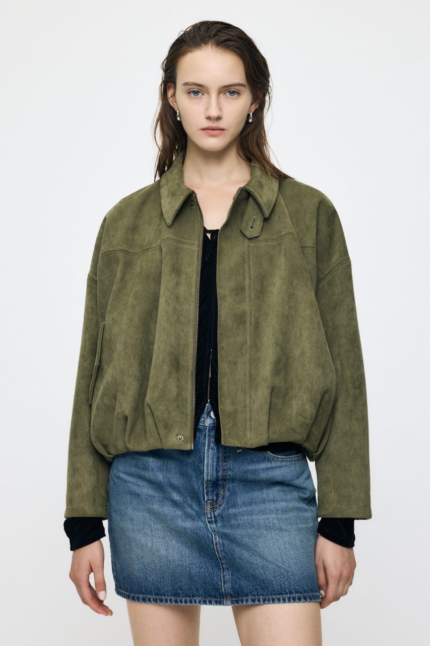 F/SUEDE ブルゾン KHA FREE