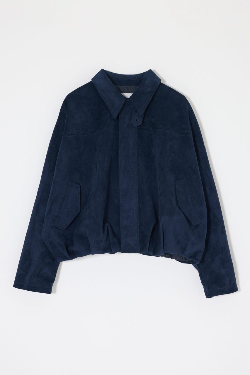 F/SUEDE ブルゾン NVY FREE