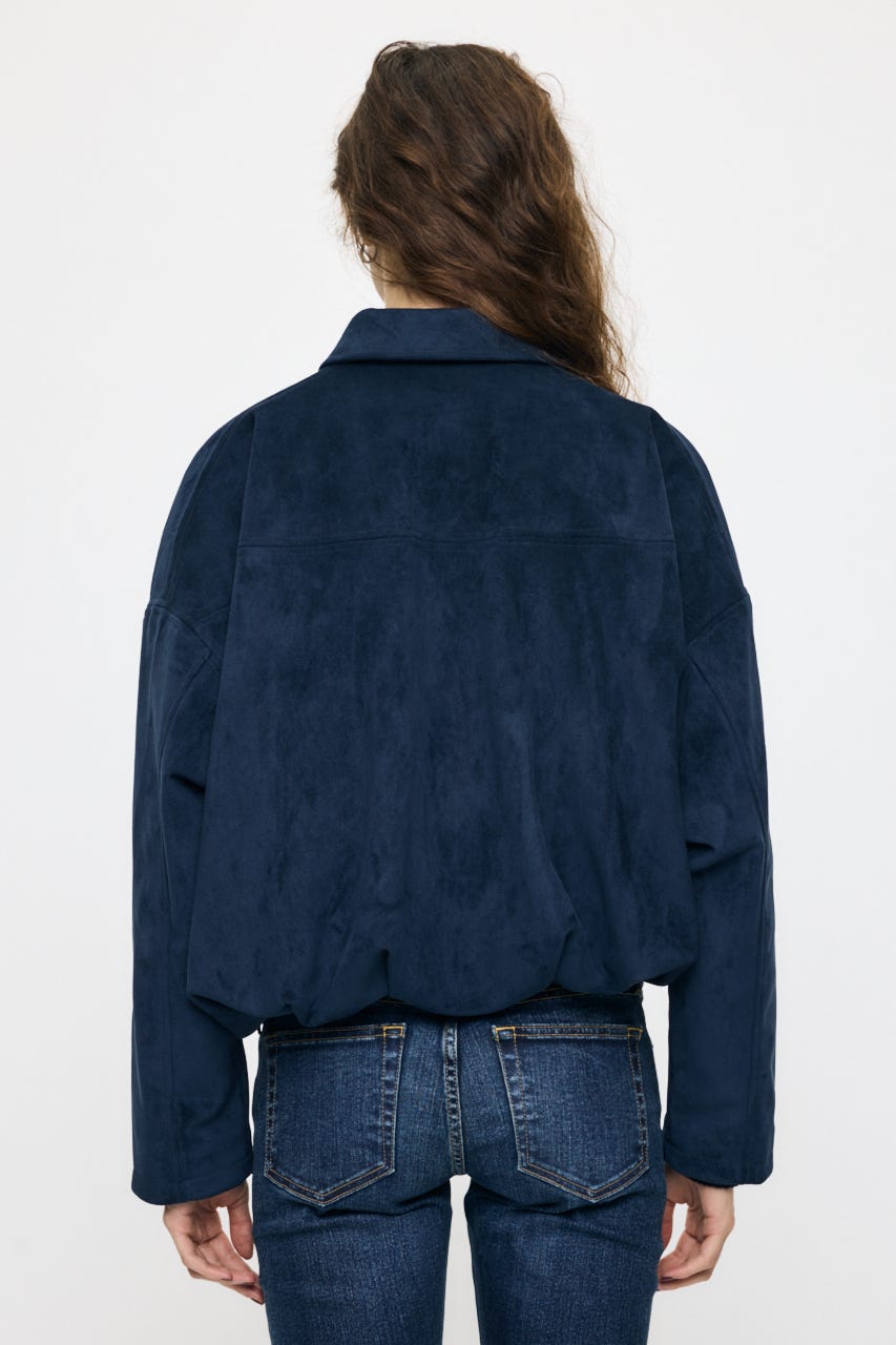 F/SUEDE ブルゾン NVY FREE