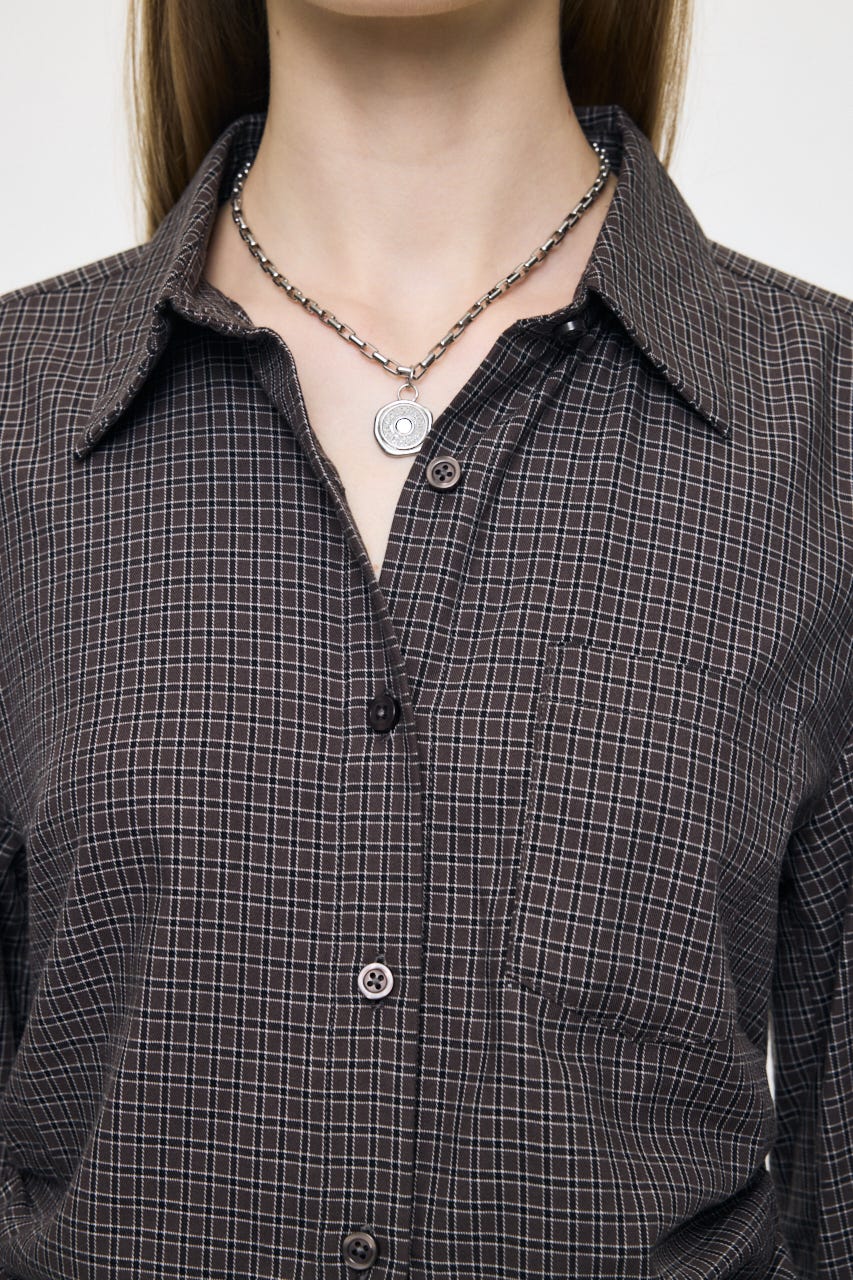 WAIST FIT シャツ 柄BRN FREE