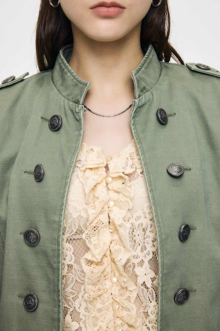BACKSATIN NAPOLEON ジャケット KHA 1