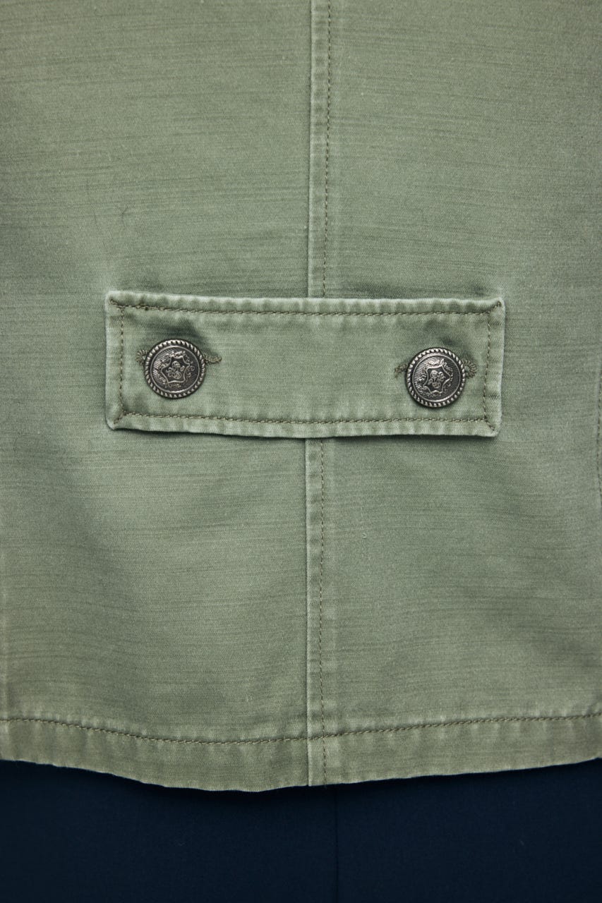 BACKSATIN NAPOLEON ジャケット KHA 1