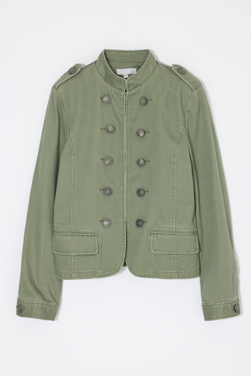 BACKSATIN NAPOLEON ジャケット KHA 1