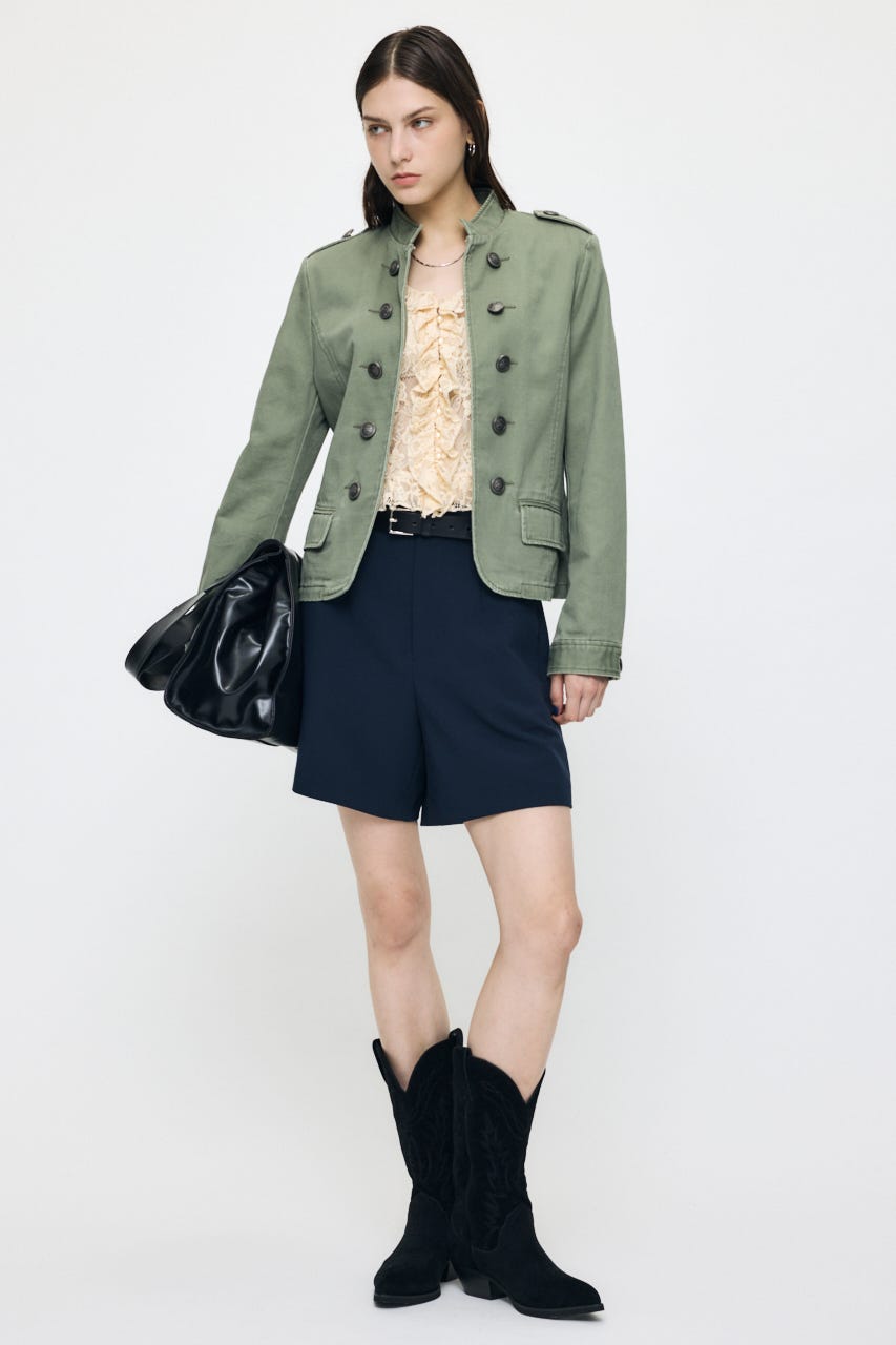 BACKSATIN NAPOLEON ジャケット KHA 1