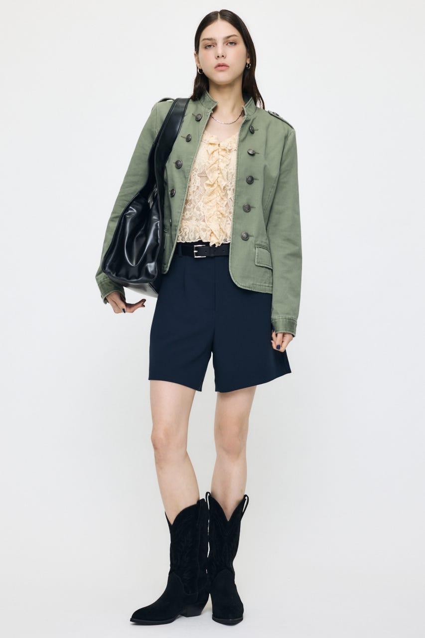 BACKSATIN NAPOLEON ジャケット KHA 1